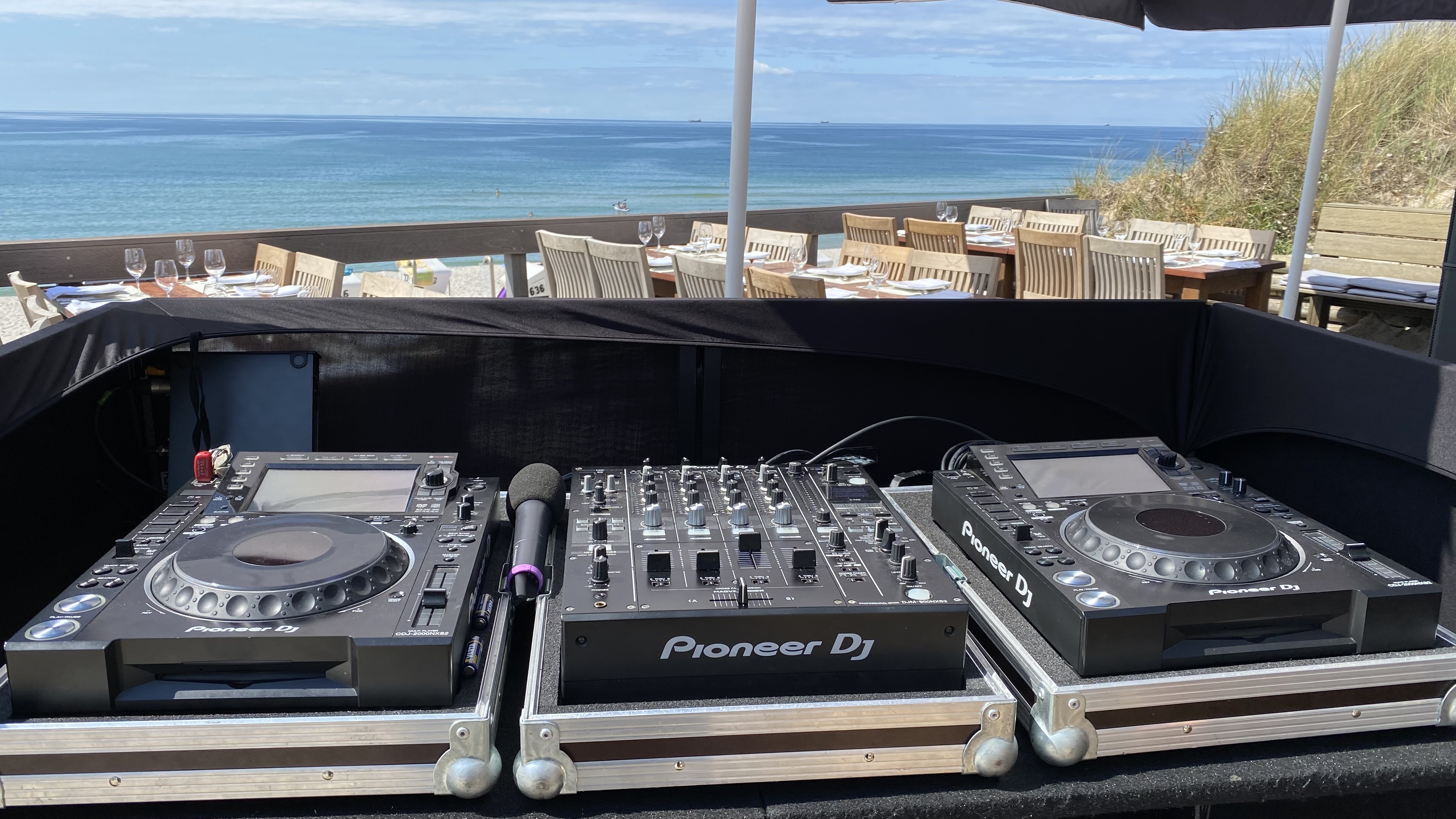 Sansibar DJ Setup